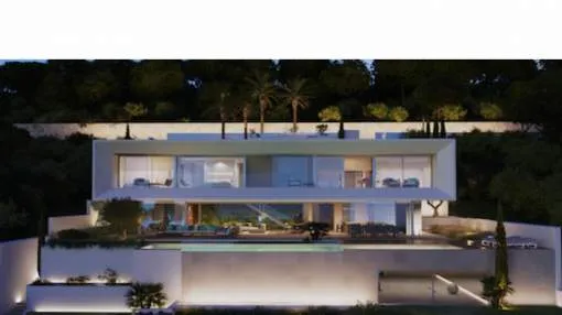 Frontline Turn-key designer villa situated in Santa Ponsa Frontline Turn-key designer villa situated in Santa Ponsa